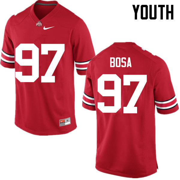 Youth Ohio State Buckeyes #97 Joey Bosa College Football Jerseys Game-Red